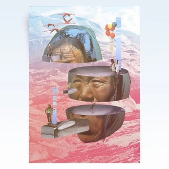 A cover of "콜라주" cluster. The owner is momioo. The cluster consists of 17 elements.