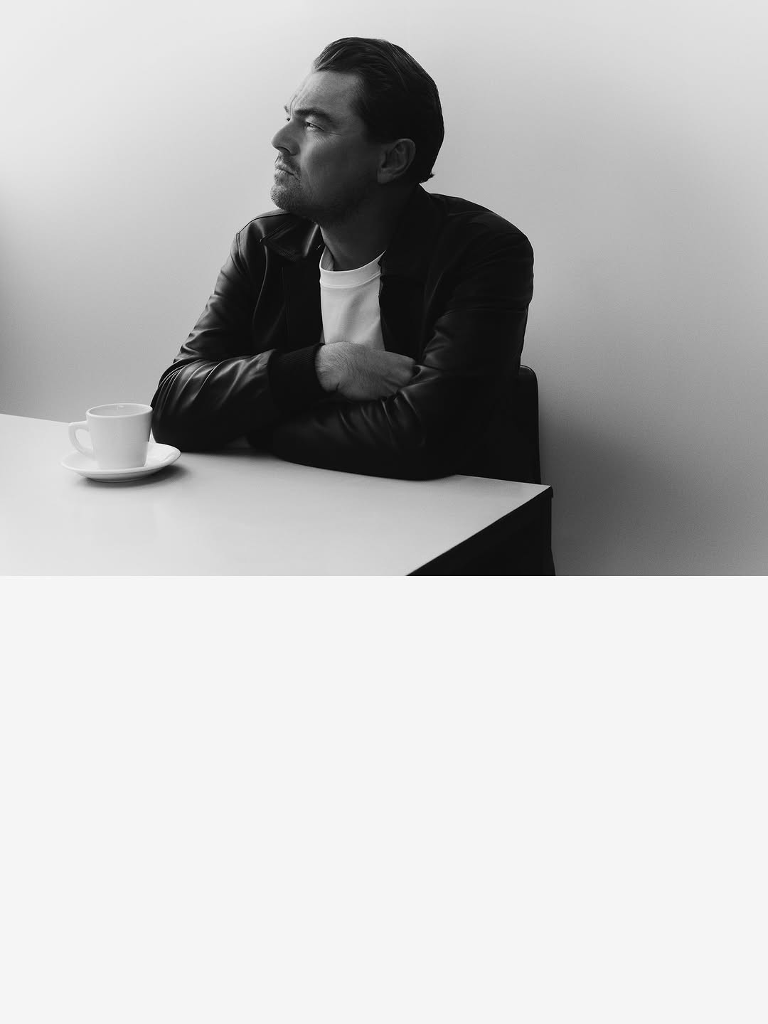 A portrait of Leonardo DiCaprio for TIME.