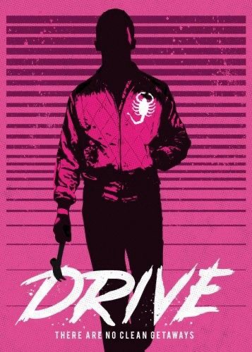 Drive Movie Art Print, a minimalist poster by 2ToastDesign.