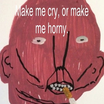 A cover of "hate myself.. (nsfw)" cluster. The owner is pikkolas. The cluster description is "hate/love relationship with sex and intimacy. i also miss my bf 24/7.". The cluster consists of 242 elements.