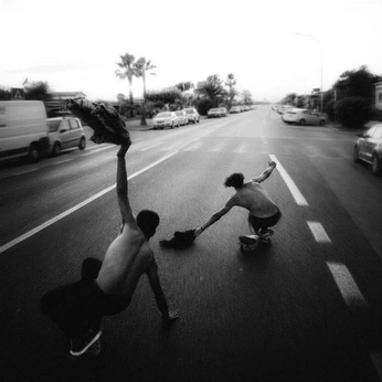 A cover of "Skater Boys" cluster. The owner is e.vily. The cluster consists of 44 elements.