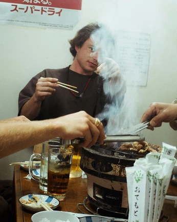 A cover of "MOODBOARD - GAIJIN FOOD" cluster. The owner is hyperreal. The cluster consists of 67 elements.