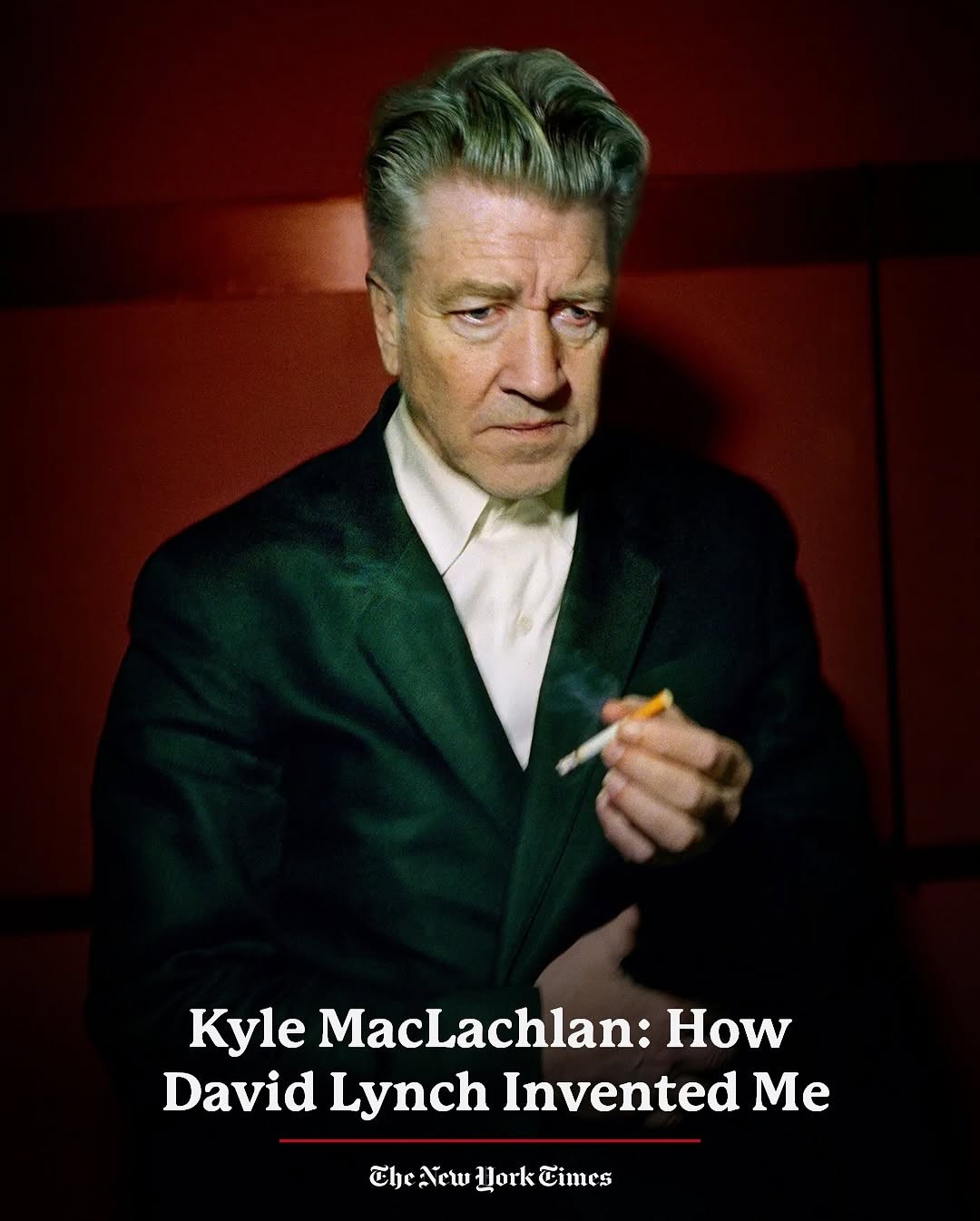 A 2006 portrait of David Lynch by Chris Buck for The New York Times.