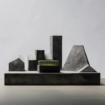 A cover of "architecture model" cluster. The owner is danias1. The cluster consists of 15 elements.