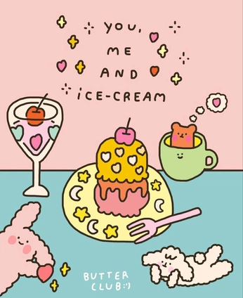 A cover of "art / illustration" cluster. The owner is byjessicaelena. The cluster consists of 163 elements.