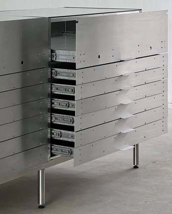 A cover of "Industrial Furniture" cluster. The owner is madebyarray. The cluster consists of 8 elements.