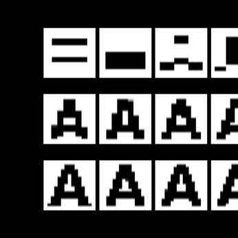 A cover of "font" cluster. The owner is mashmallow. The cluster consists of 8 elements.