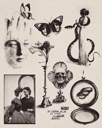 A cover of "female maladies" cluster. The owner is amalijayde. The cluster consists of 16 elements.