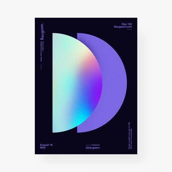 A cover of "Gradients" cluster. The owner is lemon333. The cluster consists of 12 elements.