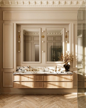 A cover of "Bathrooms" cluster. The owner is laurieewald. The cluster consists of 42 elements.