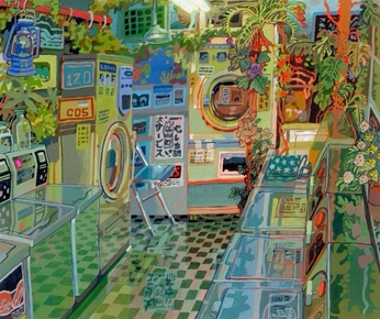 A cover of "Old Art Site Aesthetic" cluster. The owner is thelonelyastro. The cluster consists of 5 elements.