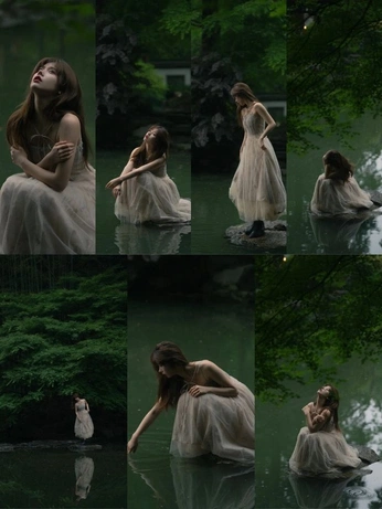 A cover of "Ethereal poses" cluster. The owner is raevenmad. The cluster consists of 13 elements.