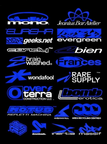 A cover of "STICKERS" cluster. The owner is spacestarke. The cluster consists of 11 elements.