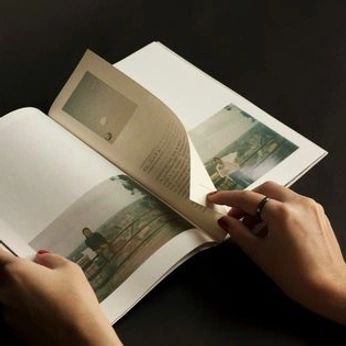 A cover of "spicy zines" cluster. The owner is smuse. The cluster description is "collection of layouts, hand binding, printing mediums & paper layering". The cluster consists of 67 elements.