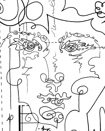 A cover of "Line art" cluster. The owner is ricardoroman. The cluster consists of 28 elements.