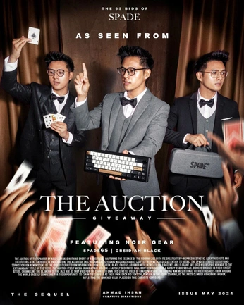 A cover of "Auction" cluster. The owner is jay.me. The cluster consists of 1 element.