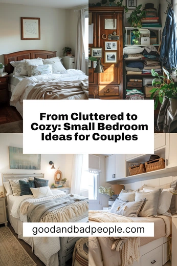 A cover of "Small Bedroom Ideas" cluster. The owner is goodandbadpeople. The cluster consists of 10 elements.