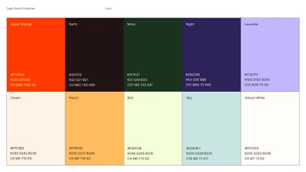 A cover of "colour palette" cluster. The owner is adyassha. The cluster consists of 118 elements.