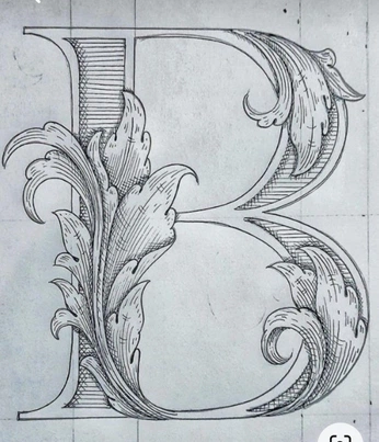 A cover of "Letterine" cluster. The owner is quentin.mbf. The cluster consists of 14 elements.