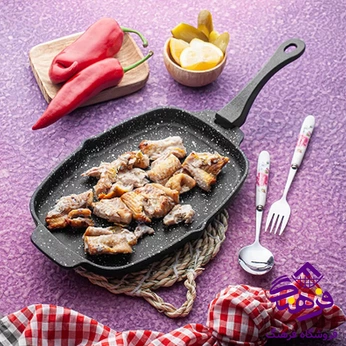 A cover of "Napoli Cast Iron Skillet" cluster. The owner is farhangshop. The cluster consists of 2 elements.