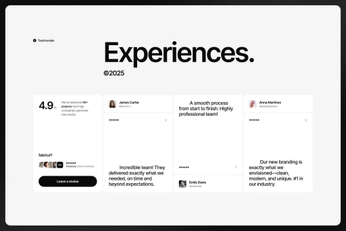 A cover of "Landing page and section" cluster. The owner is designguymarv. The cluster consists of 12 elements.