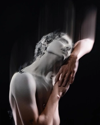 A cover of "AI Humanity" cluster. The owner is emeliefrank. The cluster consists of 13 elements.