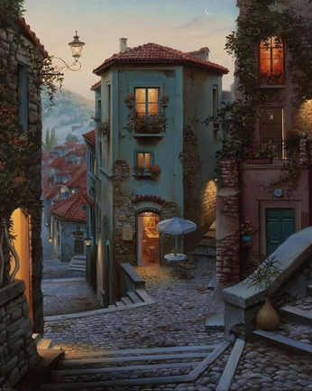 A cover of "Belle ville" cluster. The owner is kamekomeleon. The cluster consists of 18 elements.