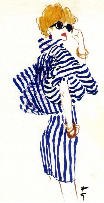 A cover of "Ilustración de moda" cluster. The owner is rocio.lucc. The cluster consists of 1 element.