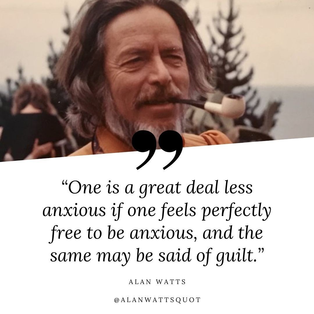 A Twitter element added by vladoustinov on May 02, 2024. The author is Alan Watts 📖 | Philosophy & Timeless Wisdom ✍️. May present: alan watts, the way of zen, become what you are, the book on the taboo against knowing who you are, taoism.