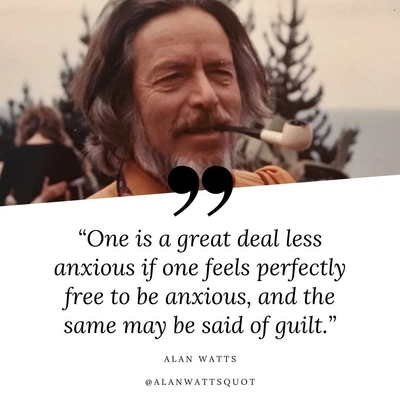 A Twitter element added by vladoustinov on May 02, 2024. The author is Alan Watts 📖 | Philosophy & Timeless Wisdom ✍️. May present: alan watts, the way of zen, become what you are, the book on the taboo against knowing who you are, taoism.