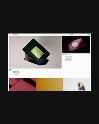 A cover of "Minimal Web Layouts" cluster. The owner is coleleroyryder. The cluster consists of 2 elements.