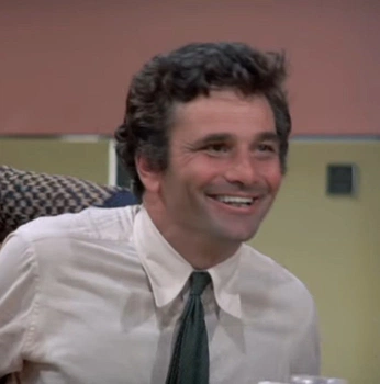 A cover of "Peter Falk" cluster. The owner is bellsandthreads. The cluster description is "legit have a crush on him...". The cluster consists of 56 elements.