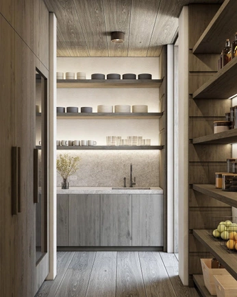 A cover of "Pantry Detail" cluster. The owner is laurieewald. The cluster consists of 4 elements.