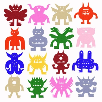 A cover of "Monster.com" cluster. The owner is lookthiscoolness. The cluster consists of 14 elements.