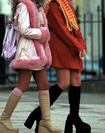 A cover of "Outfits" cluster. The owner is sadgrowl. The cluster consists of 12 elements.