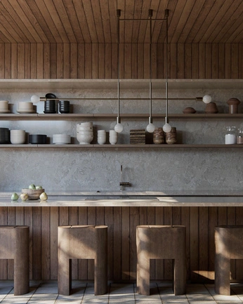 A cover of "Santerra Interiors" cluster. The owner is bbybellamushroom. The cluster consists of 72 elements.