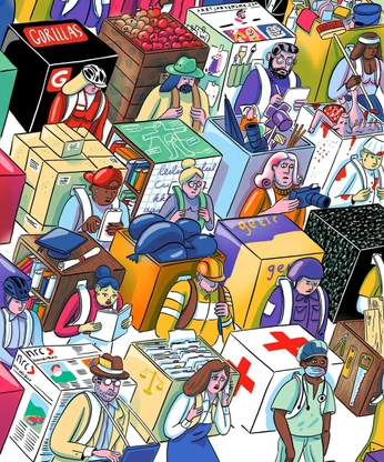 A cover of "Illustration" cluster. The owner is antonlehki. The cluster consists of 82 elements.