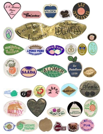 A cover of "fruit sticker" cluster. The owner is tamylin. The cluster consists of 5 elements.