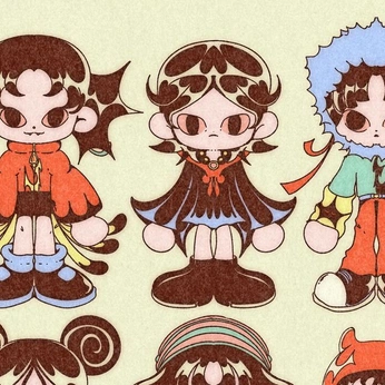 A cover of "Mascott" cluster. The owner is 7alim. The cluster consists of 50 elements.