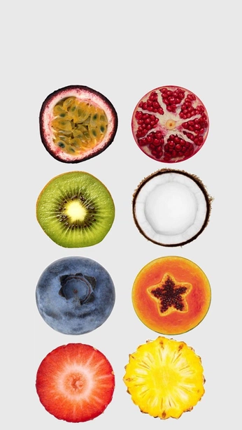 A cover of "Food Illustrations" cluster. The owner is shruutsss. The cluster consists of 47 elements.