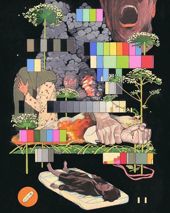 A cover of "area x" cluster. The owner is absenceofechoes. The cluster description is "Annihilation/Authority/Acceptance/Absolution/Assimilation/Abdication ". The cluster consists of 31 elements.