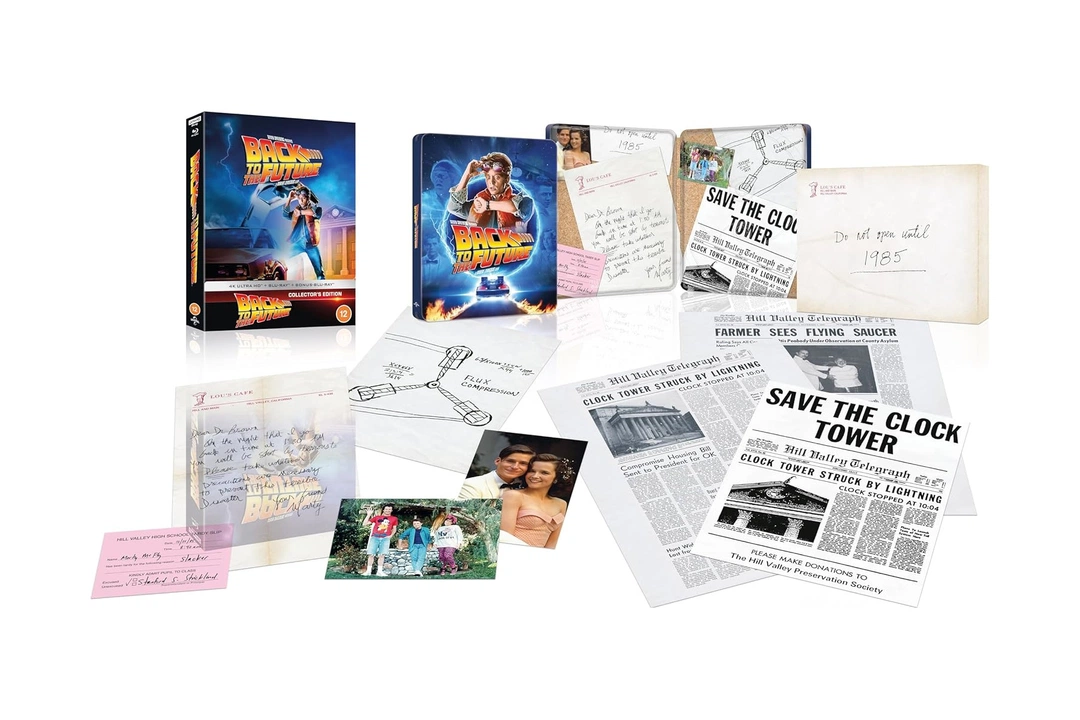 Back to the Future 40th Anniversary Collector's Edition Steelbook