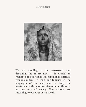 A cover of "ancestral futures" cluster. The owner is awaveoflight. The cluster description is "listening to bones ". The cluster consists of 55 elements.