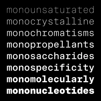 A cover of "Mono" cluster. The owner is danserif. The cluster consists of 328 elements.