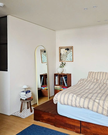 A cover of "Bedroom inspo" cluster. The owner is cmkessel. The cluster consists of 5 elements.