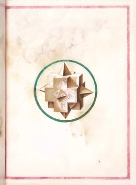 watercolor geometrical illustration