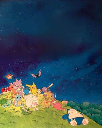 A cover of "pokemon" cluster. The owner is mxmoondeer. The cluster consists of 39 elements.