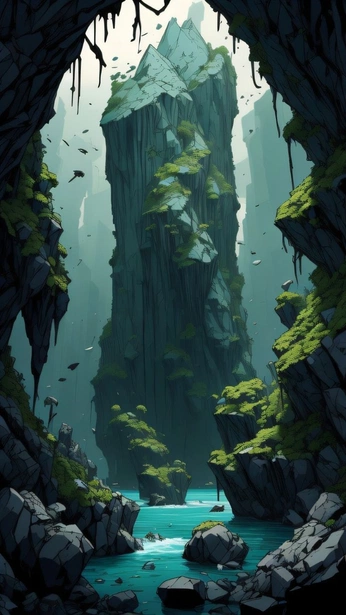 A cover of "Realistic setpieces" cluster. The owner is sebam. The cluster consists of 6 elements.