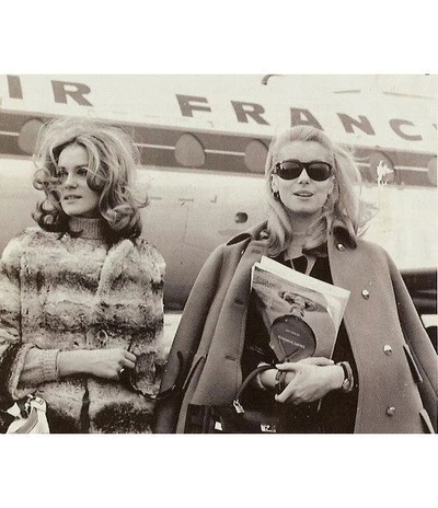 A Pinterest pin added by mbell on Aug 12, 2023. The author is M B. May present: style, black-and-white, happy, sunglasses, travel.