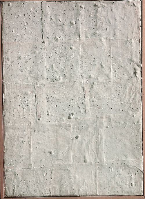 Achrome, a 1958 painting by Italian artist Piero Manzoni.